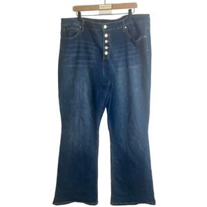 INDIGO REIN dark jeans curvy fit // 20